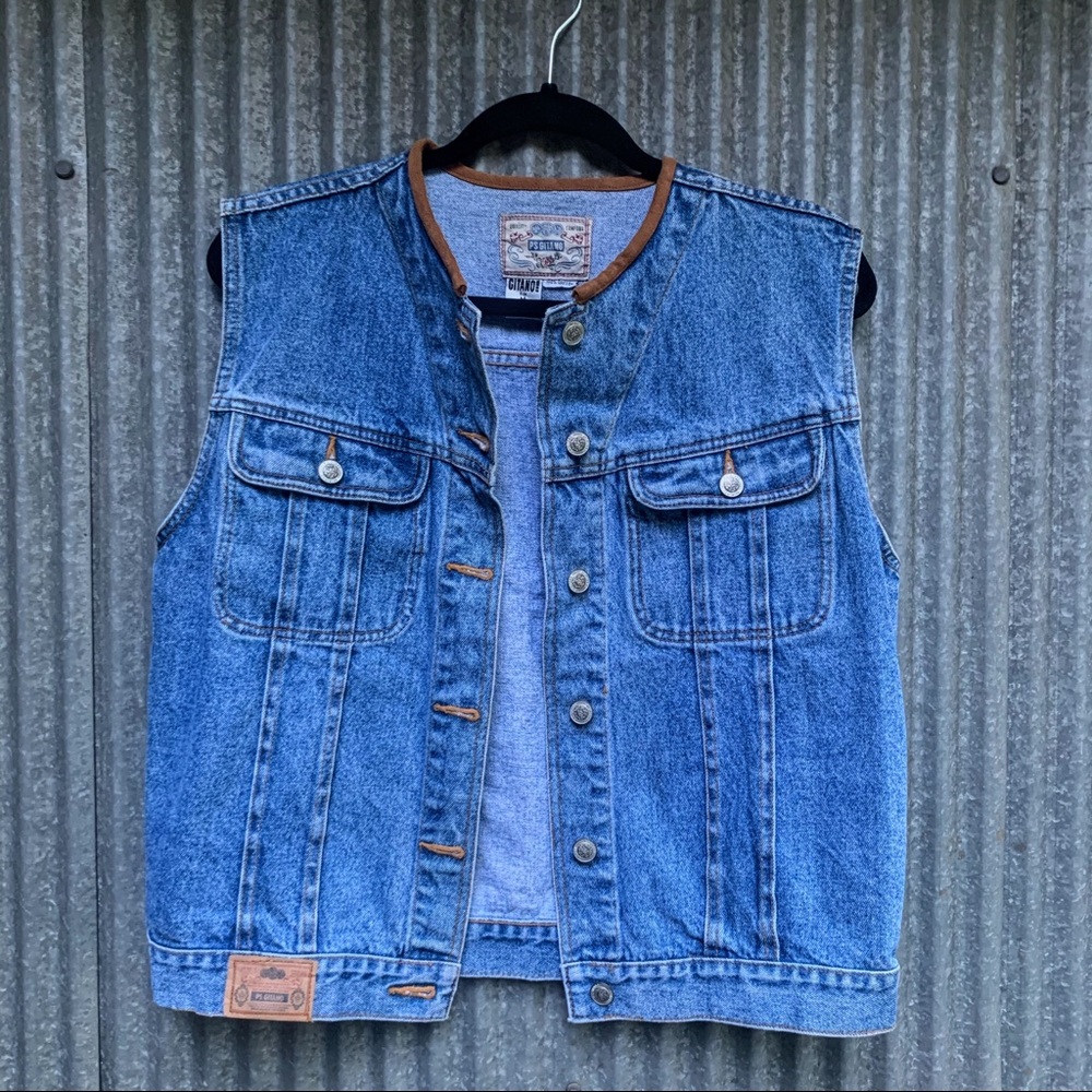 Gitano | Vintage Denim Vest - Picture 10 of 12